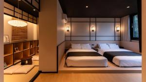 Ένα ή περισσότερα κρεβάτια σε δωμάτιο στο Mitasuya Ryokan Hotel Gongju Donghaksa Temple by Aank +28 φωτογραφίες