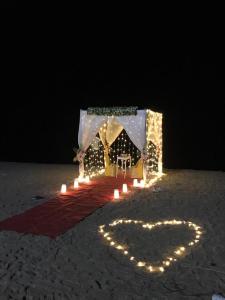 Пляж на территории курортного отеля или поблизости