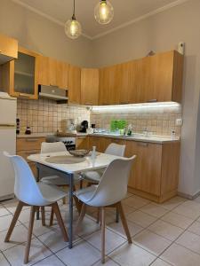 Kuchyň nebo kuchyňský kout v ubytování City Park