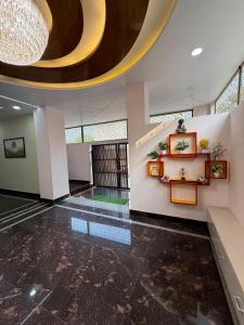 Kuchyň nebo kuchyňský kout v ubytování Room Racers