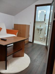 Koupelna v ubytování Mini Apartament 2