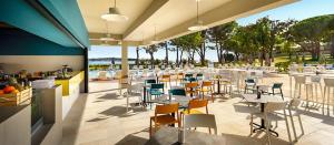 Εστιατόριο ή άλλο μέρος για φαγητό στο Victoria Mobilehome in Padova Premium Camping Resort