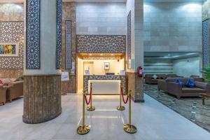 Χώρος καθιστικού στο فندق سما الجوري