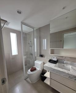 Koupelna v ubytování The One Cozy