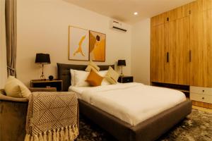 Katil atau katil-katil dalam bilik di Orbit Apartments