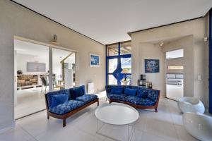 Χώρος καθιστικού στο Villa sur la Côte Sauvage