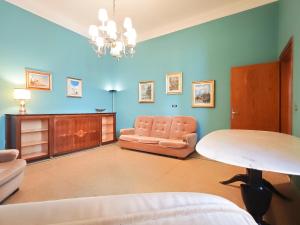 Χώρος καθιστικού στο Dimora Cavour