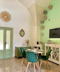 TV a/nebo společenská místnost v ubytování Casa Agrumeto 30