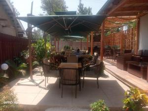 Αίθριο ή υπαίθριος χώρος στο Heroes Resort Garden