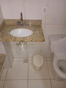 Ένα μπάνιο στο Pousada Descanse & Curta