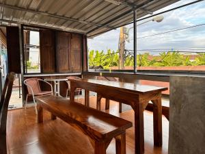 Μπαλκόνι ή βεράντα στο SolarCell walking street Homestay - โซล่าเซลล์ถนนคนเดินโฮมสเตย์