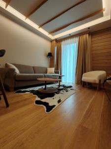 Et opholdsområde på Apartman 601 Ema Montera