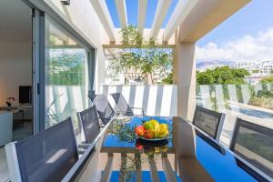 Χώρος καθιστικού στο Acogedor y céntrico apartamento en Estepona