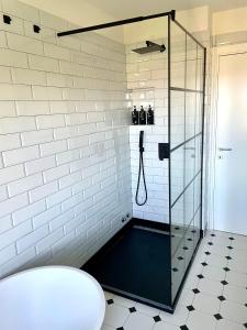 Ένα μπάνιο στο Villa Julieta-casolare di campagna recentemente ristrutturato