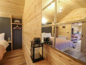 Postel nebo postele na pokoji v ubytování The Sty