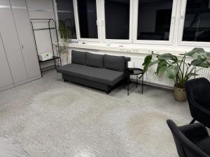 Гостиная зона в Monteur-Apartments Nürtingen - Work and Relax NB