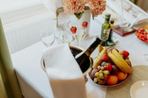 Jídlo v apartmánu nebo okolí