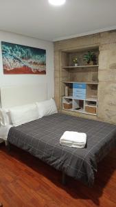 En eller flere senge i et værelse på La Guinda Real- Centro histórico