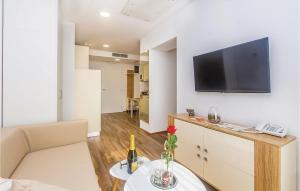 Et tv og/eller underholdning på Gorgeous Apartment In Punat