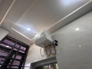 a camera on the ceiling of a building at La Villa Petite in Lapaz