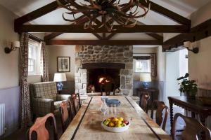 Posezení v ubytování Stank House Farm Bolton Abbey