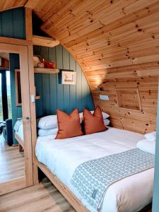 Ένα ή περισσότερα κρεβάτια σε δωμάτιο στο Odli Glamping - Aderyn