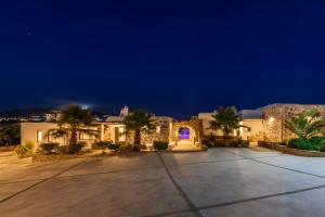 Bygningen som villaen ligger i