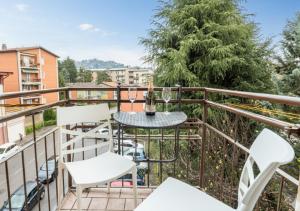 Nespecifikovaný výhled na hory nebo výhled na hory při pohledu z apartmánu