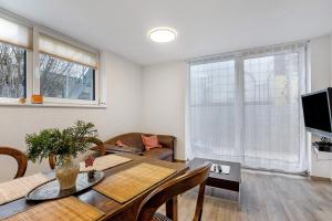 Μια τηλεόραση ή/και κέντρο ψυχαγωγίας στο Südstadt Appartment