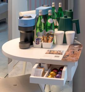 Nápoje v ubytování Grand Hotel Palace Rome