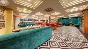 Posezení v ubytování The Highway One