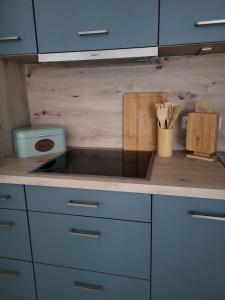 Køkken eller tekøkken på Lanckensburg Fewo2 - Sylvia