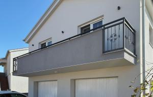 Bygningen som lejligheden ligger i