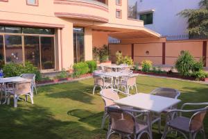 Zahrada ubytování Majestic BnB