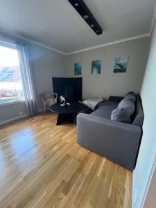 Posezení v ubytování Eidfjord Fjell