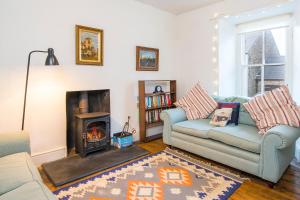 Χώρος καθιστικού στο Greystones House