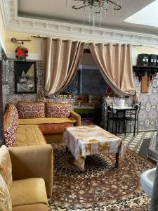 Posezení v ubytování Maison Seddiqi