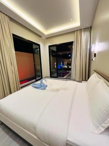 Postel nebo postele na pokoji v ubytování aljnanchalet + 15 fotografií