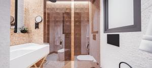 Ένα μπάνιο στο Hotel Ben Marsalforn Affiliated by Meliá