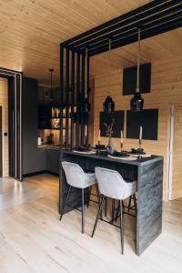 Kuchyň nebo kuchyňský kout v ubytování View Point Maguri