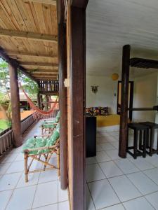 Балкон или терраса в Pousada Aconchego do Rosa - Centrinho do Rosa