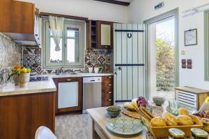 Køkken eller tekøkken på Villa Glysteri