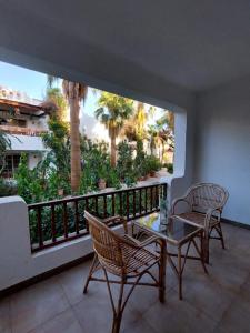 Un balcón o terraza en Delta Sharm Resort