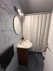 Ένα μπάνιο στο Departamento 2 ambientes PLAZA COLÓN