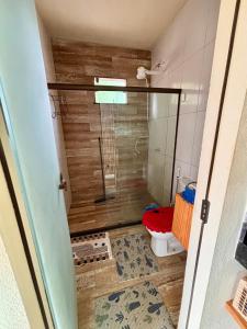 Ένα μπάνιο στο Mirante - Chalé Pura vida