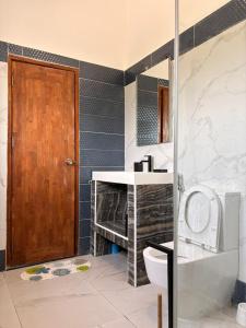 Ένα μπάνιο στο Villa Soleil, face à la mer