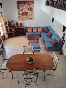 Χώρος καθιστικού στο Villa Nianing