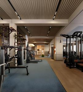 Γυμναστήριο ή/και όργανα γυμναστικής στο Radisson Blu Hotel, Almaty Airport