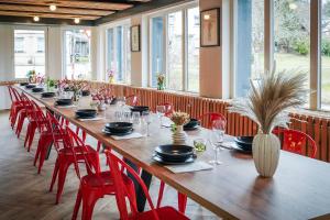 Restaurace v ubytování Ourhan Zwieselberg Luxury Group House up to 60 Persons