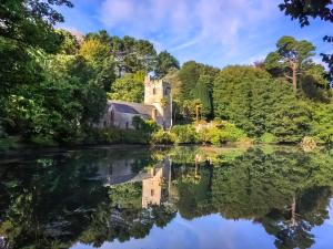 Naturlandskabet i nærheden af feriehuset